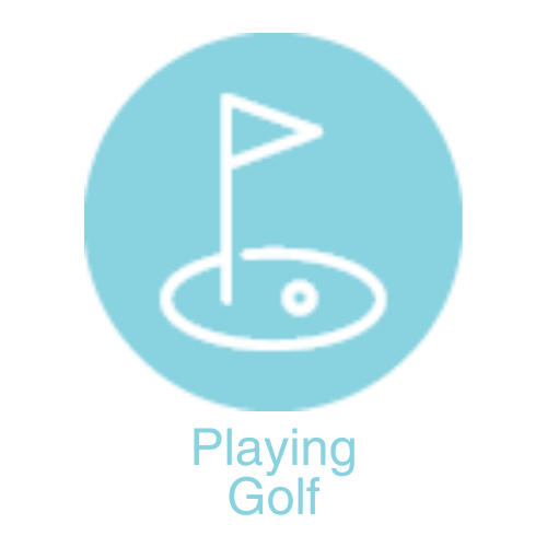 Playing Golf